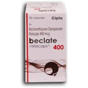 Buy Beclate 400 Rotacap 30's At Offer Price | 24x7 Pharma