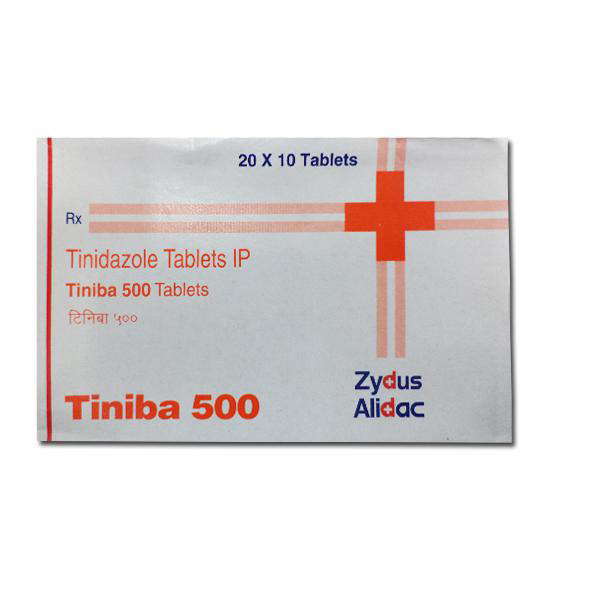 TINIBA 500mg Tablet 10's At Best Price | 24x7 Pharma