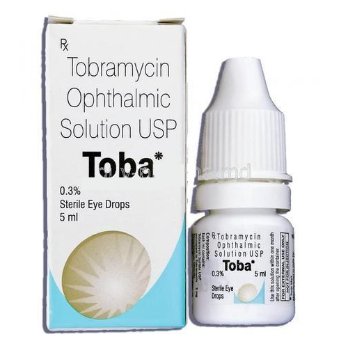 Toba Eye Drops 5ml (Tobramycin Ophthalmic) | 24x7 Pharma