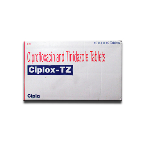 24x7Pharma. CIPTEC TZ 500/600mg Tablet 10's