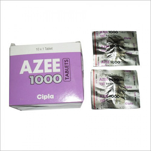 Get AZEE 1gm Tablet 6'S | 24x7 Pharma
