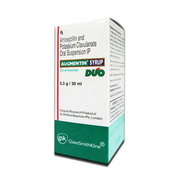 Buy AUGMENTIN DDS Syrup 30ml | 24x7 Pharma
