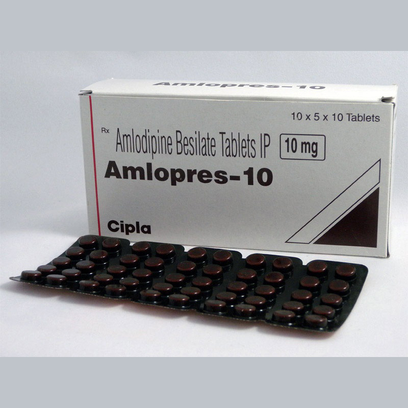 Buy AMLOPRES 10mg Tablet 10's | 24x7 Pharma