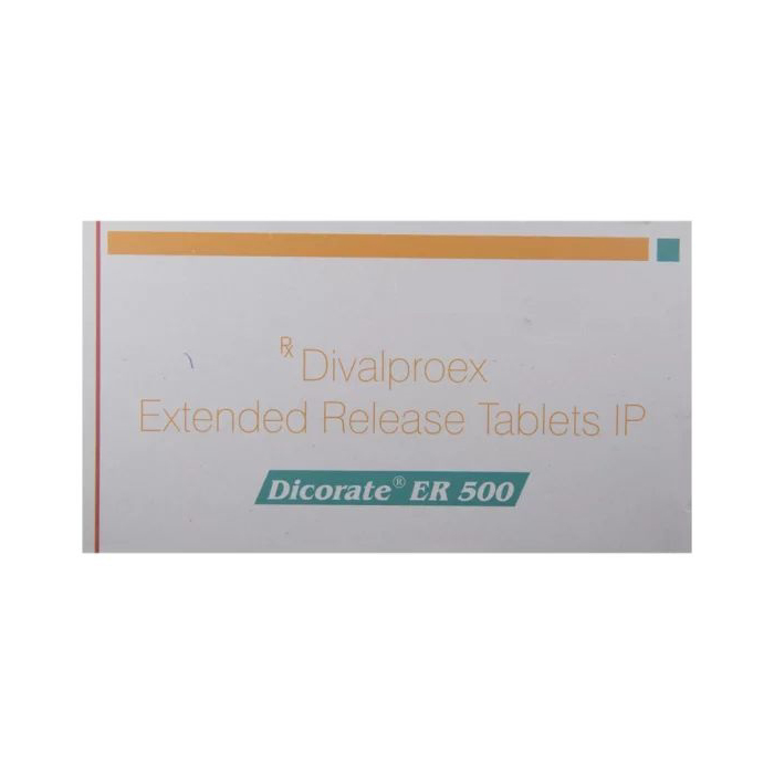 Buy Dicorate ER 500mg Tablet 10's At Offer Price | 24x7 Pharma