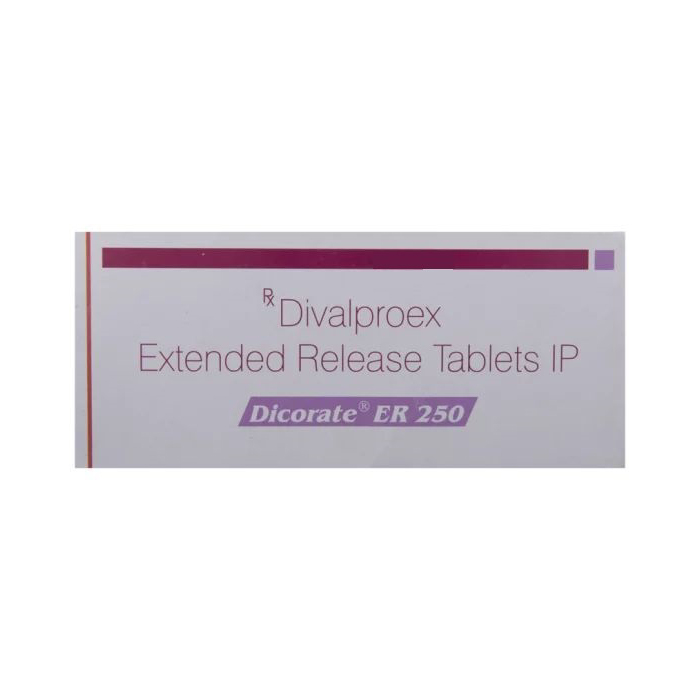 Get Dicorate ER 250mg Tablet 10's With Fast Shipping | 24x7 Pharma