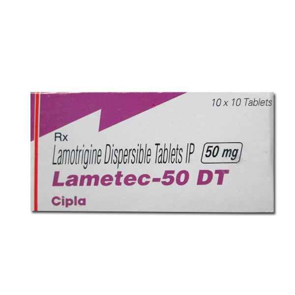 Get Lametec DT 50mg Tablet 10's At Best Price | 24x7 Pharma