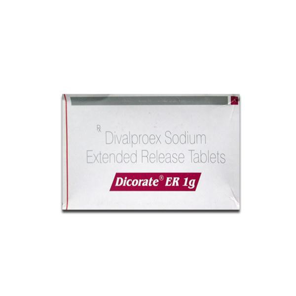 Get Dicorate  ER 1gm Tablet 10's At Discounted Price | 24x7 Pharma