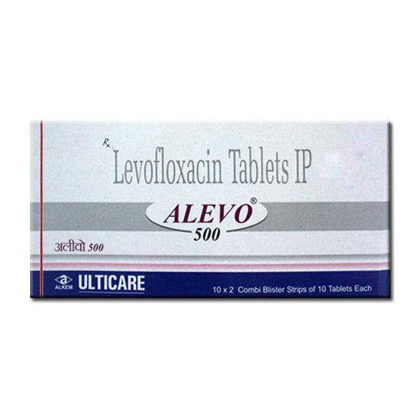 ALEVO 500mg Tablet 10's (Levofloxacin) | 24x7 Pharma