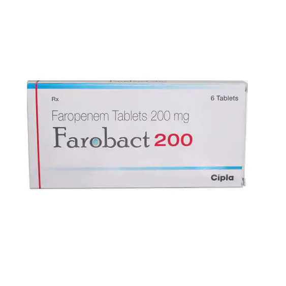 Farobact 200mg Tablet 6's At Best Price At Flat 25% OFF| 24x7 Pharma
