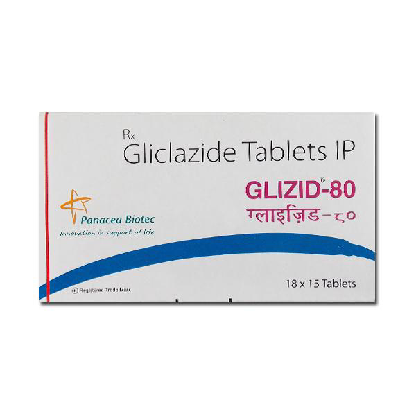 Glizid 80mg Tablet 15's: Uses
