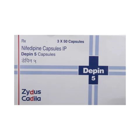 Get DEPIN 5mg Capsule 50's With Fast Shipping | 24x7 Pharma