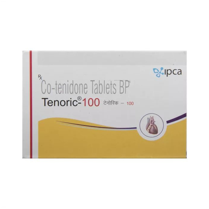 TENORIC 100mg Tablet 10's At Best Price At Flat 25% OFF | 24x7 Pharma