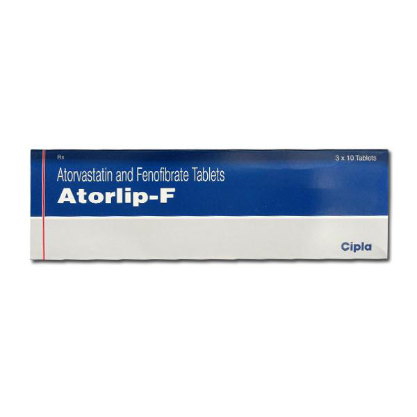 Buy ATORLIP F 10mg Tablet 30's At Discounted Price | 24x7 Pharma
