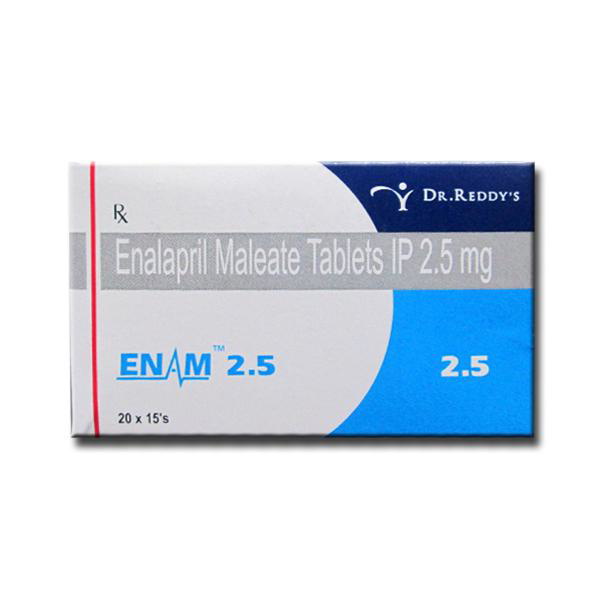 ENAM 2.5mg Tablet 15's | 24x7 Pharma