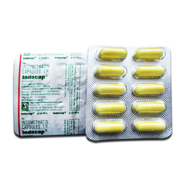 Purchase Indocap 25mg Capsule 10'S At Best Price | 24x7 Pharma