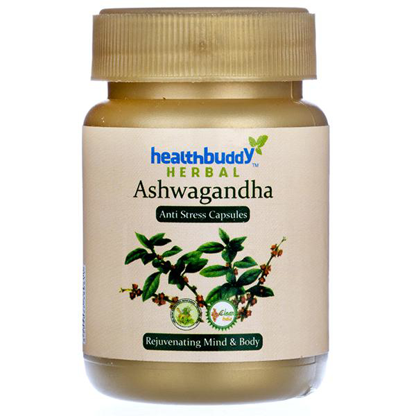 24x7Pharma. Healthbuddy Herbal Ashwagandha Anti Stress Capsules 30 Cap
