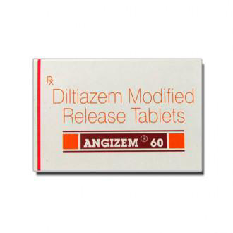 Get Angizem 60mg Tablet 10'S | 24x7 Pharma