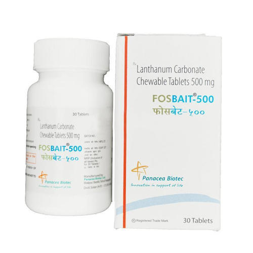 Get Fosbait 500mg Tablet 30'S At Discounted Price | 24x7 Pharma