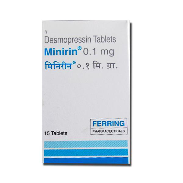 Minirin 0.1mg Tablet 15'S At Best Price | 24x7 Pharma