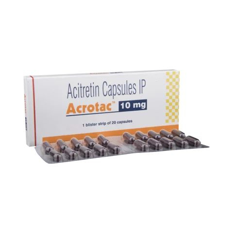 Purchase Acrotac 10mg Capsule 20'S At Best Price | 24x7 Pharma