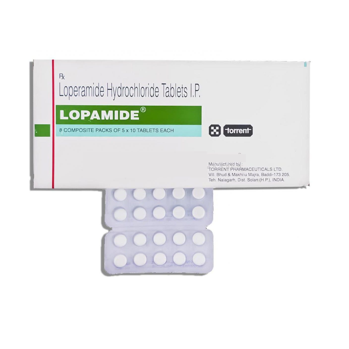 Get Lopamide 2mg Tablet 10'S At Best Price| 24x7 Pharma