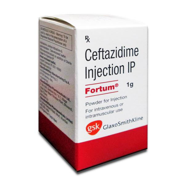 Purchase Fortum 1gm Injection At Best Price | 24x7 Pharma