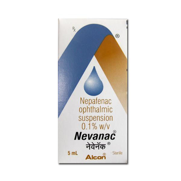 Get Nevanac Eye Drops 5ml At Best Price | 24x7 Pharma