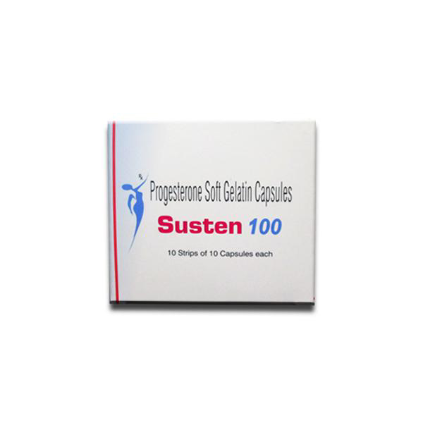 Get Susten 100mg Capsule 30'S At Discounted Price | 24x7 Pharma