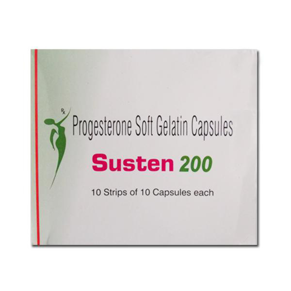Buy Susten 200mg Capsule 30'S At Offer Price | 24x7 Pharma