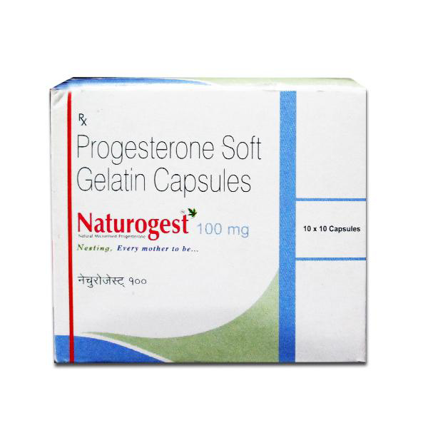 Get Naturogest 100mg Capsule 30'S With Fast Shipping | 24x7 Pharma