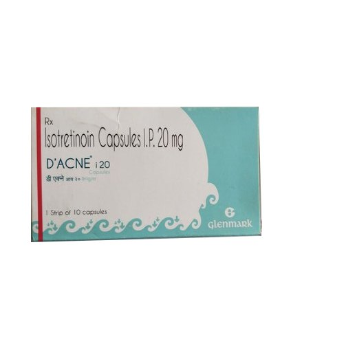 D Acne I 20mg Capsule 10'S - 24x7 Pharma