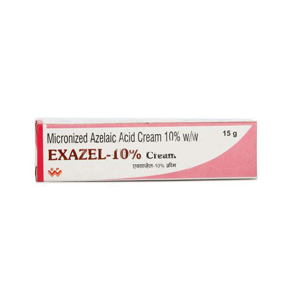 Exazel 10% Cream 15gm At Best Price At Flat 25% OFF| 24x7 Pharma
