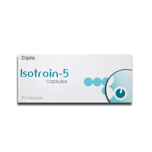 Isotroin 5mg Capsule 10'S | 24x7 Pharma