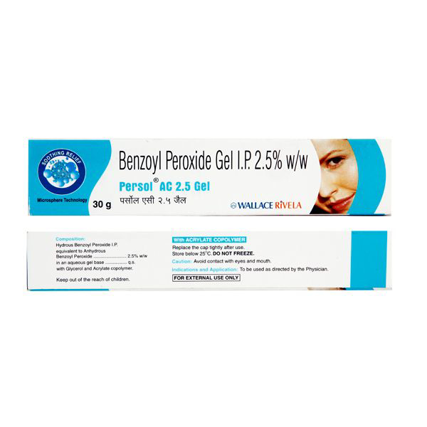 Persol AC 2.5% Gel 30gm | 24x7 Pharma