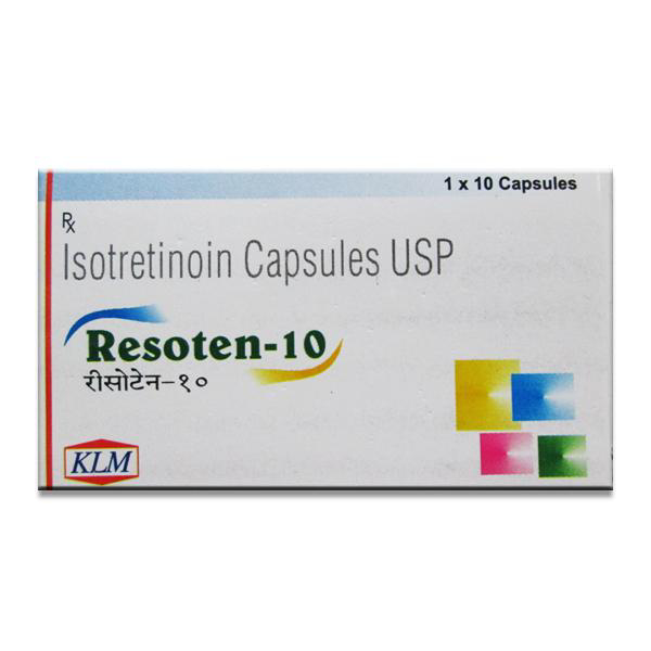 Purchase Resoten 10mg Capsule 10'S At Best Price | 24x7 Pharma
