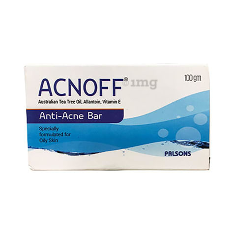 24x7Pharma. Acnoff Anti Acne Bar 100gm