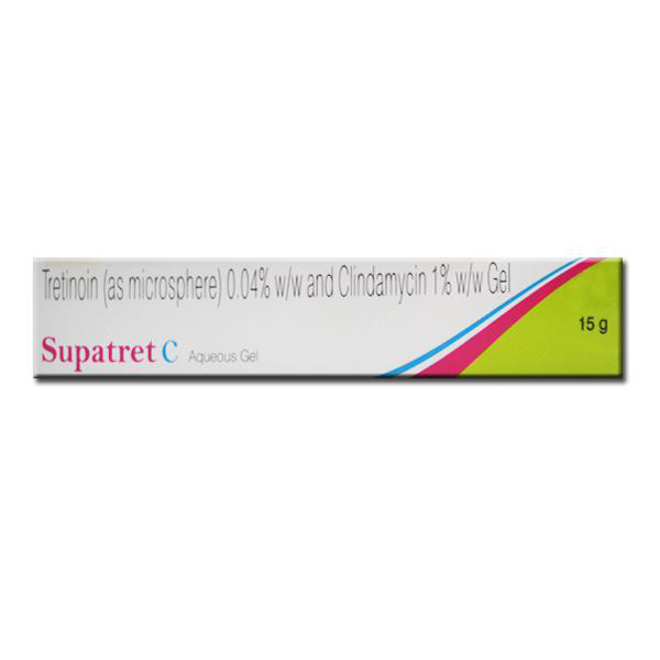 Buy Supatret C Aqueous Gel 15gm At Offer Price | 24x7 Pharma