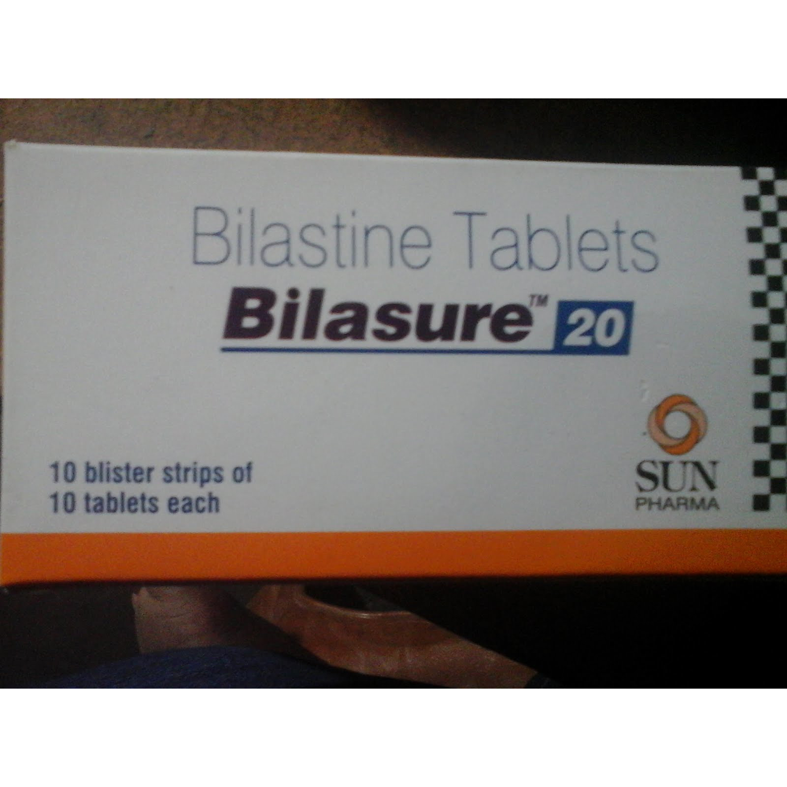 Bilasure 20mg Tablet 10's | Bilastine | 24x7 Pharma