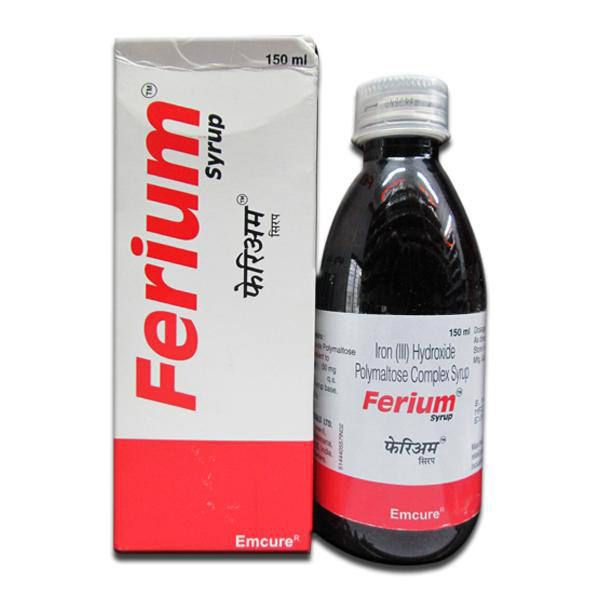 Buy Ferium Syrup 150ml At Discounted Price | 24x7 Pharma