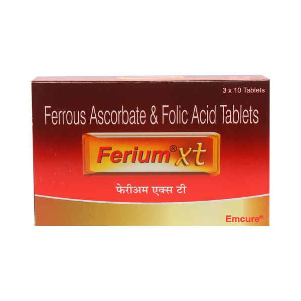Purchase Ferium XT Tablet 10'S At Best Price | 24x7 Pharma