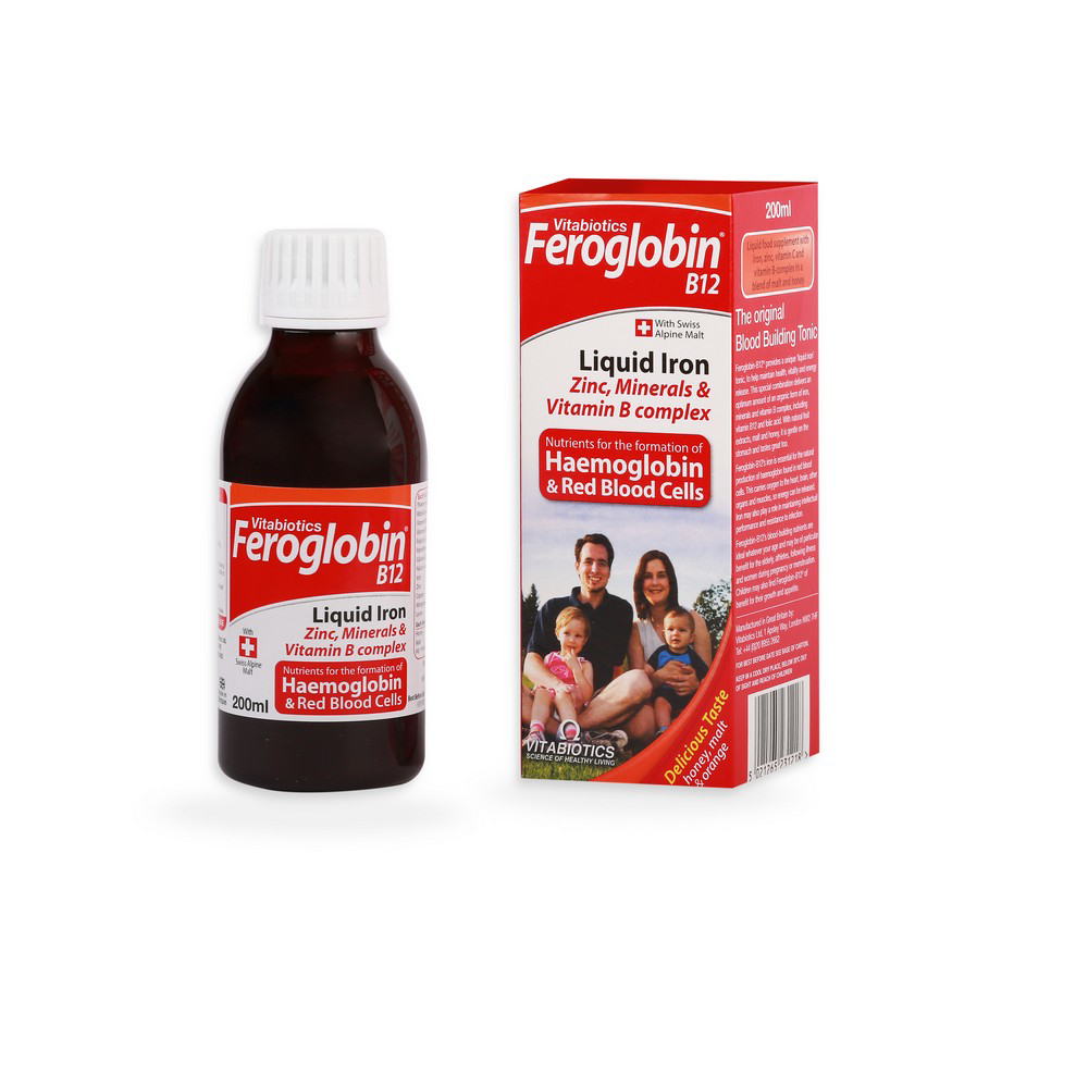 24x7Pharma. Feroglobin B12 Syrup 200ml