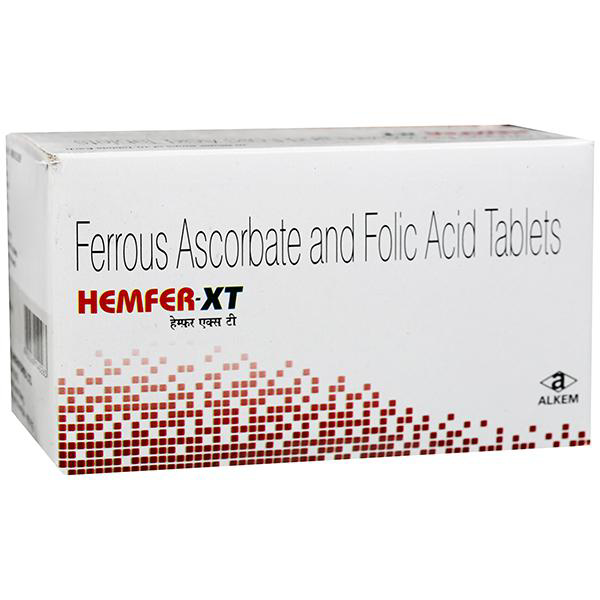 Purchase Hemfer XT Tablet 10'S | 24x7 Pharma