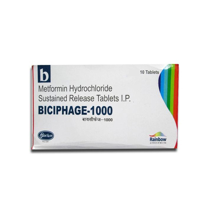 Biciphage 1000mg Tablet 10'S At Best Price At Flat 25%OFF| 24x7 Pharma