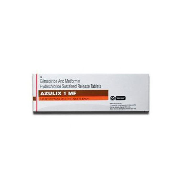 Buy Azulix MF 1mg Tablet 15'S | 24x7 Pharma