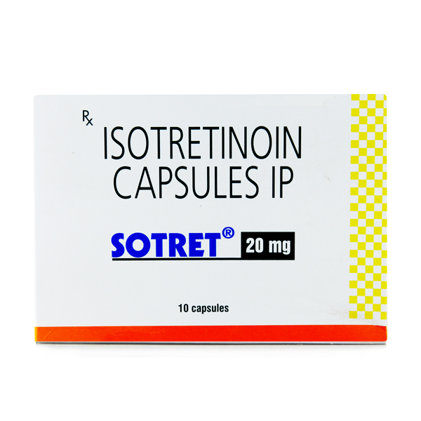 Buy Sotret 20mg Capsule 10'S At Discounted Price | 24x7 Pharma