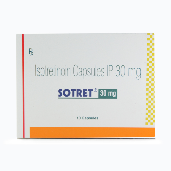 Get Sotret 30mg Capsule 10'S At Discounted Price | 24x7 Pharma