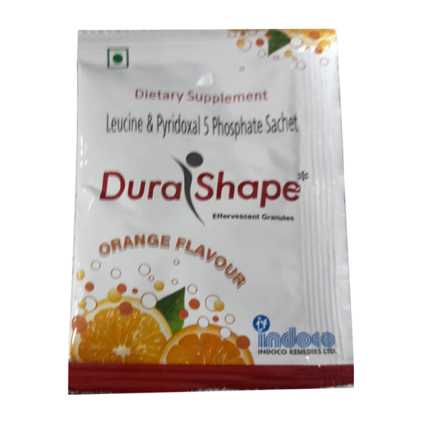 Get Durashape Orange Flavour Sachet 1'S | 24x7 Pharma