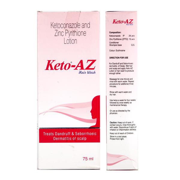 Buy Keto AZ Lotion 75ml At Discounted Price | 24x7 Pharma
