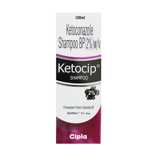 Purchase Ketocip 2% Shampoo 100ml | 24x7 Pharma