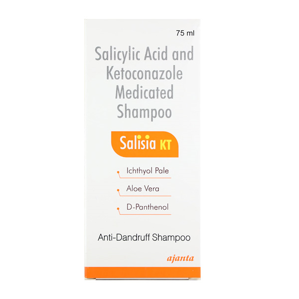 Salisia Kt Anti Dandruff Shampoo 75ml  | 24x7 Pharma